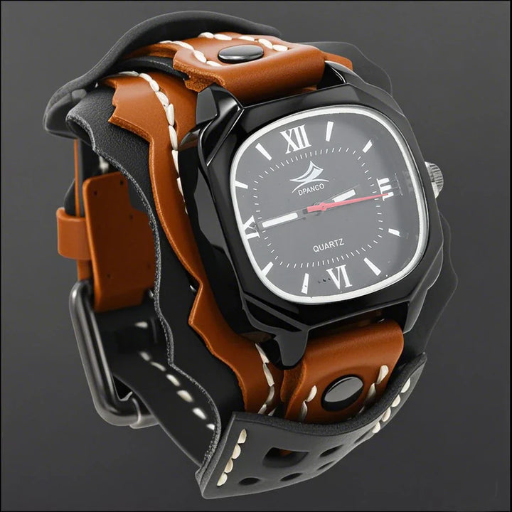 Maverick Studded Cuff Watch