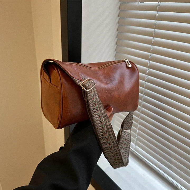 Isabella™ | Vintage PU Leather Boston Handbag