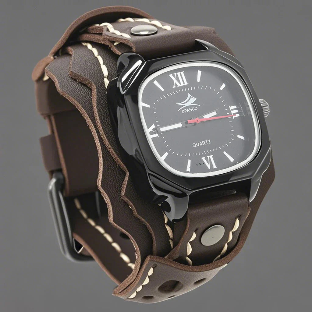 Maverick Studded Cuff Watch