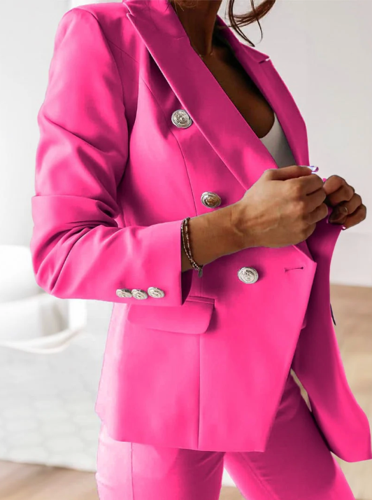 Amory - Chic and Elegant Blazer and Trouser Set