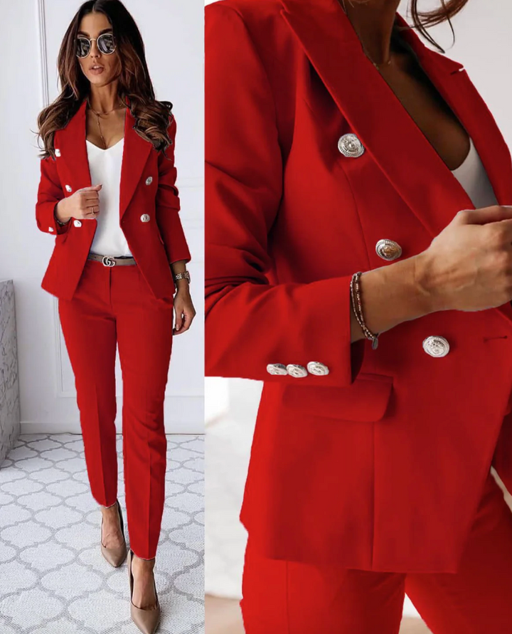 Amory - Chic and Elegant Blazer and Trouser Set