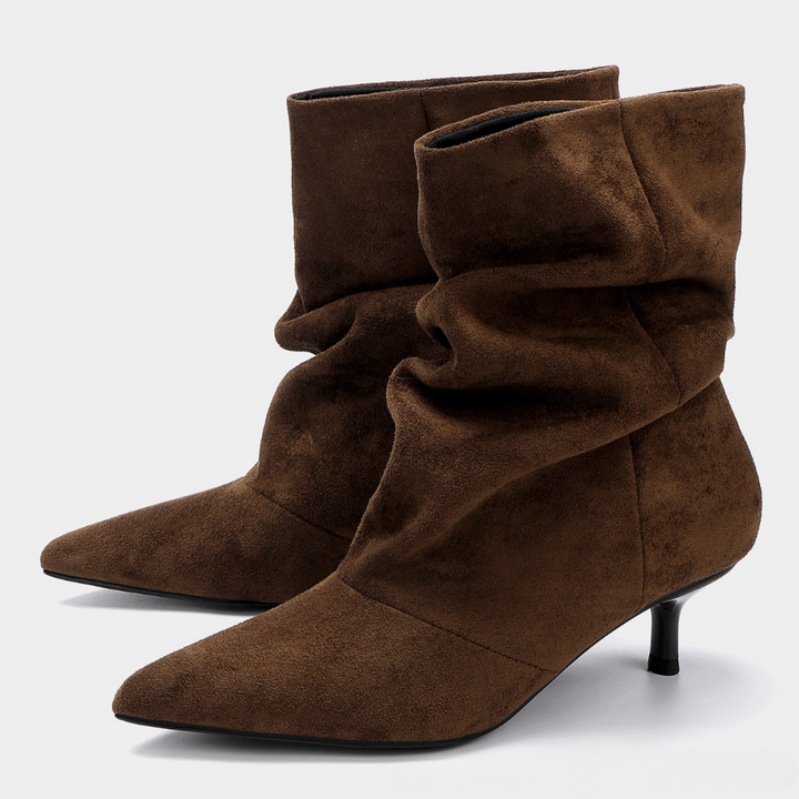 Isabella™ | Velvet Ankle Boots