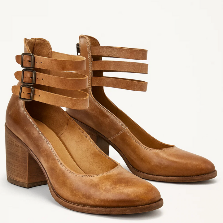 Madeline™ | Leather Heels