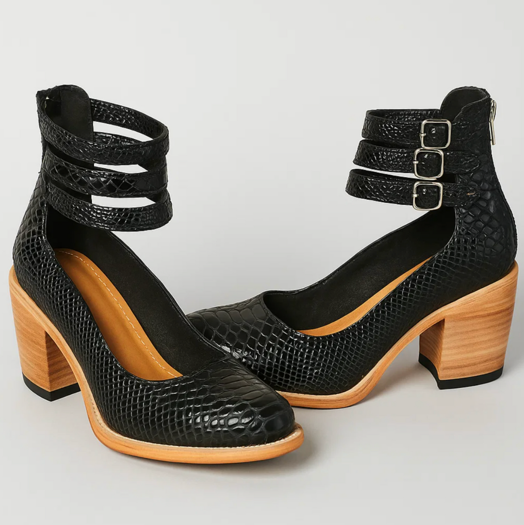 Madeline™ | Leather Heels