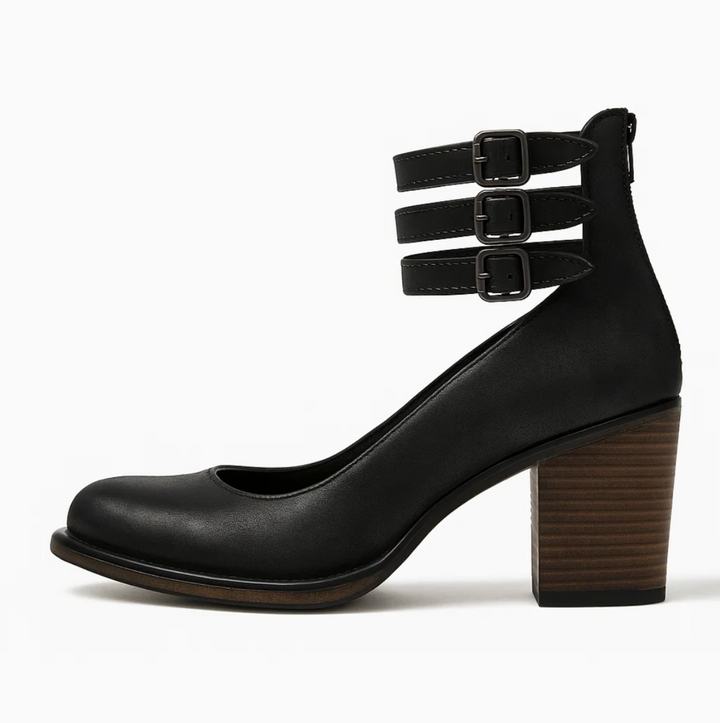 Madeline™ | Leather Heels