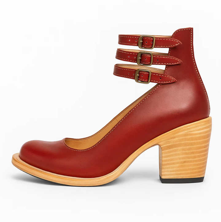 Madeline™ | Leather Heels