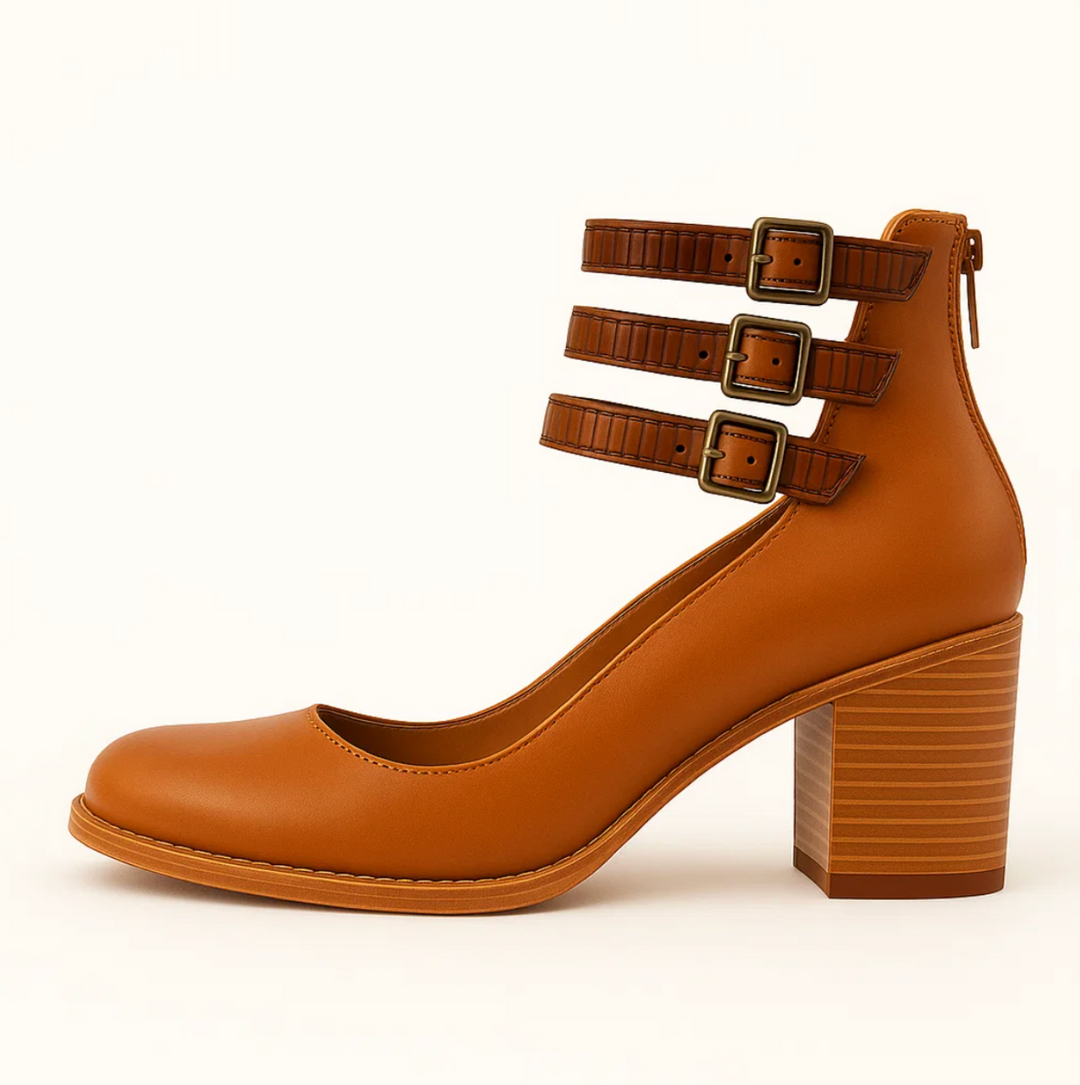 Madeline™ | Leather Heels
