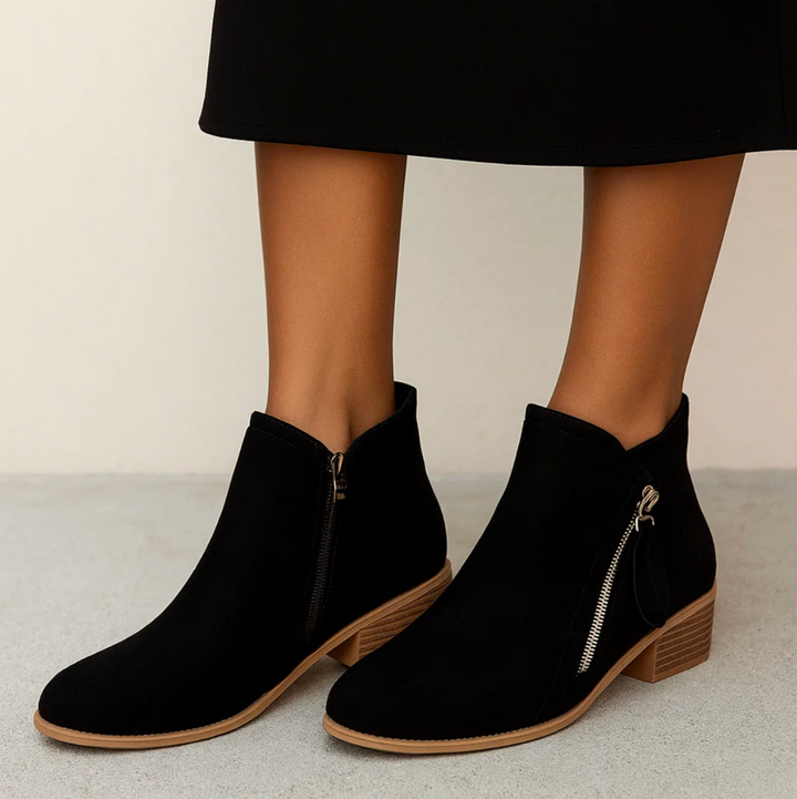 Grace™ | Suede Ankle Boots