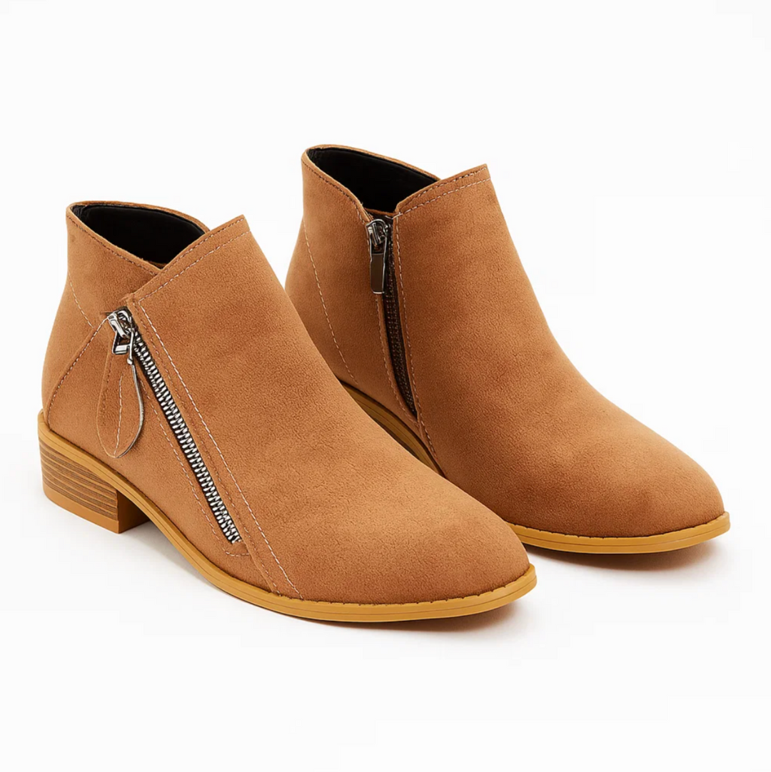 Grace™ | Suede Ankle Boots