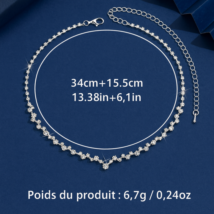 Elegant Diamond Wedding Necklace