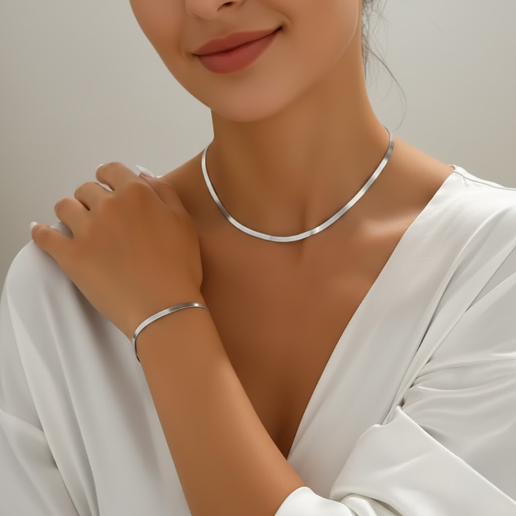 Hélène™ – Elegant Timeless Minimalist Jewelry Set