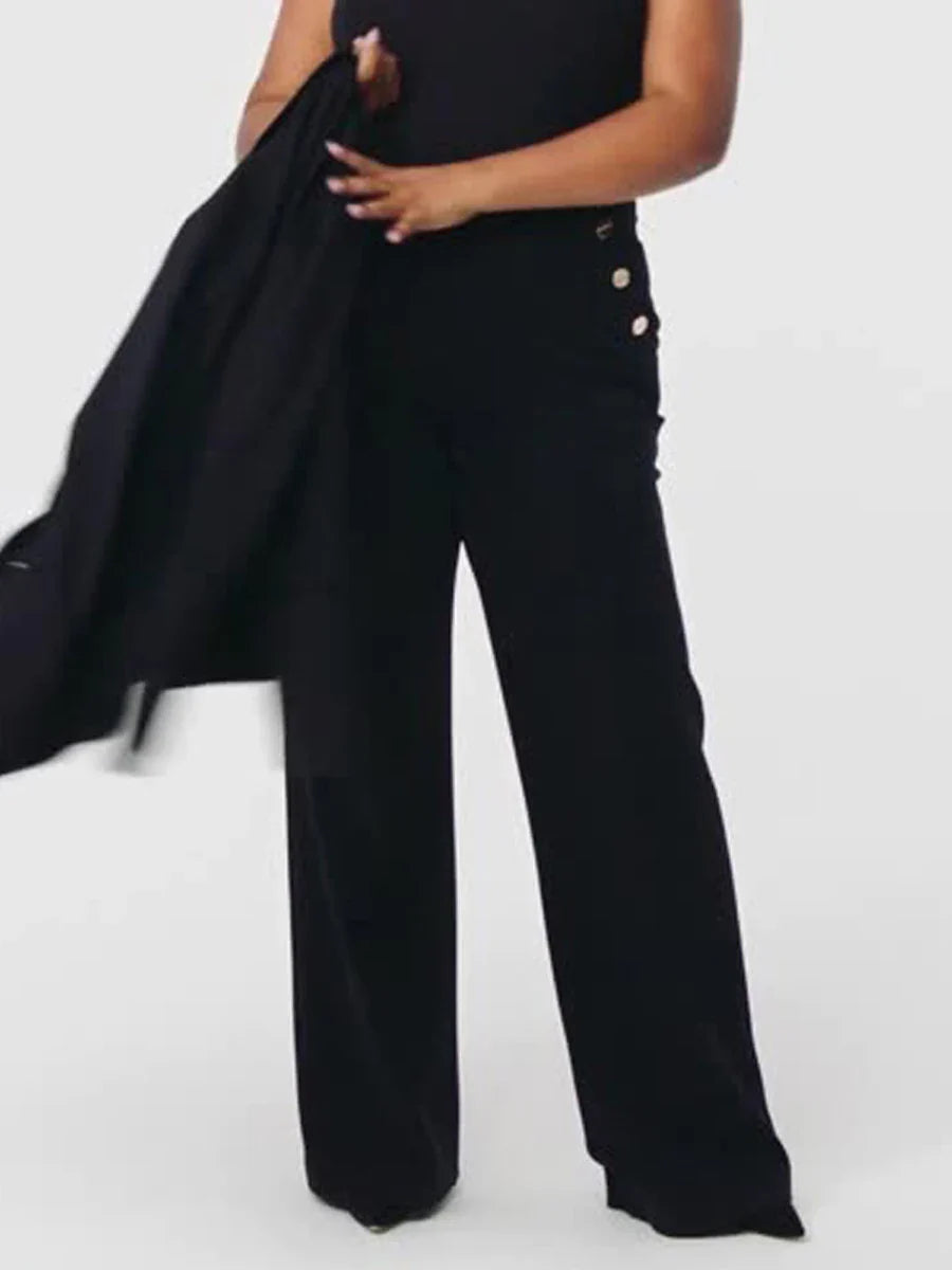Élise - Women's Elegant Wide-Leg Pants