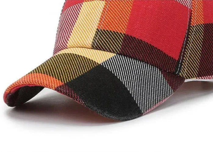 Monarch Plaid Signature Cap