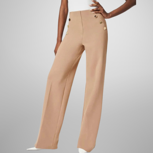 Élise - Women's Elegant Wide-Leg Pants