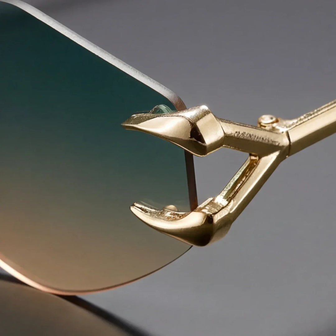 Marquise Rimless Sunglasses