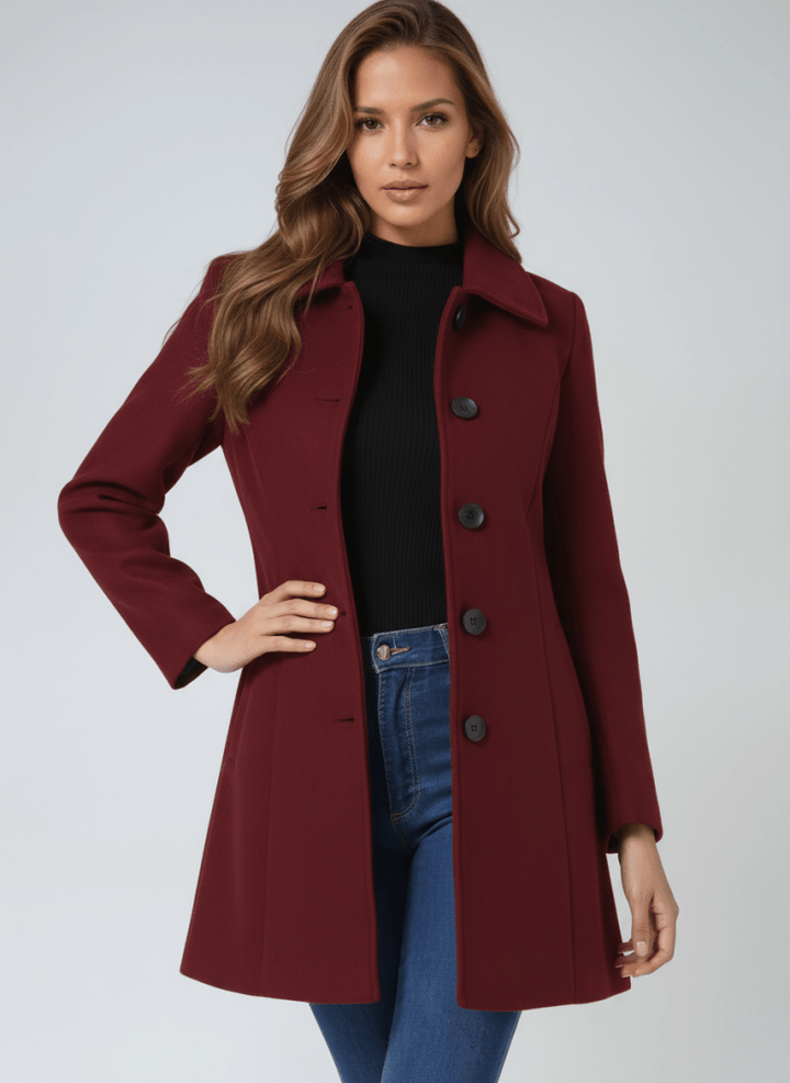 Helena™ | Winter Coat With One Button