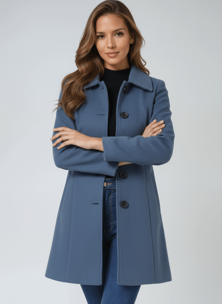 Helena™ | Winter Coat With One Button