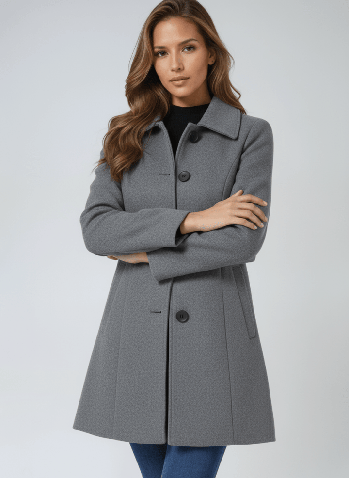 Helena™ | Winter Coat With One Button