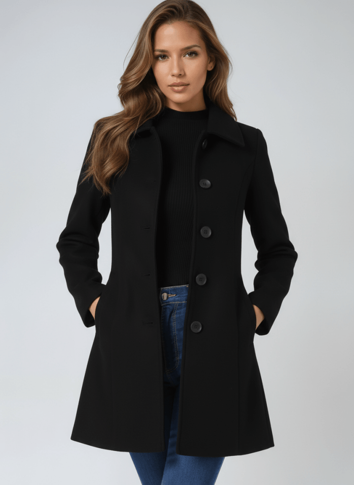 Helena™ | Winter Coat With One Button