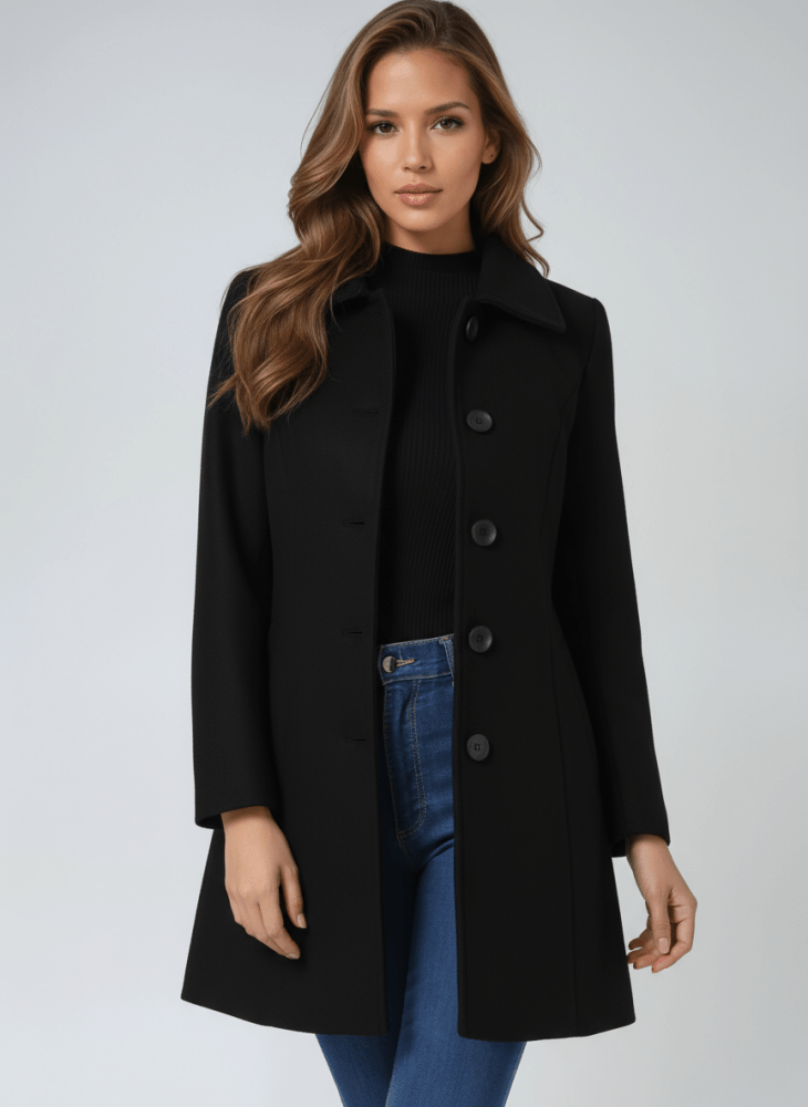 Helena™ | Winter Coat With One Button