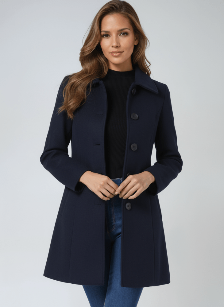 Helena™ | Winter Coat With One Button