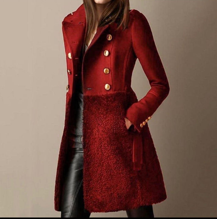 Jasmine™ | Stylish Double-Breasted Coat