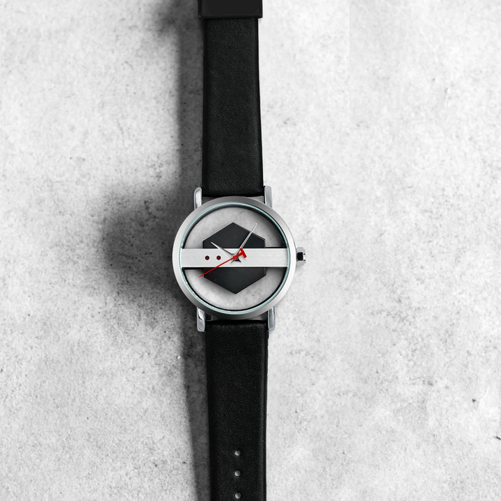 Obsidian Facet Timepiece