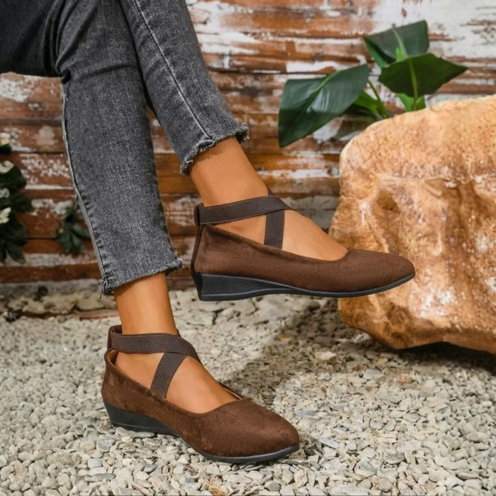 Mia™ | Closed Wedge Ballerina Shoes