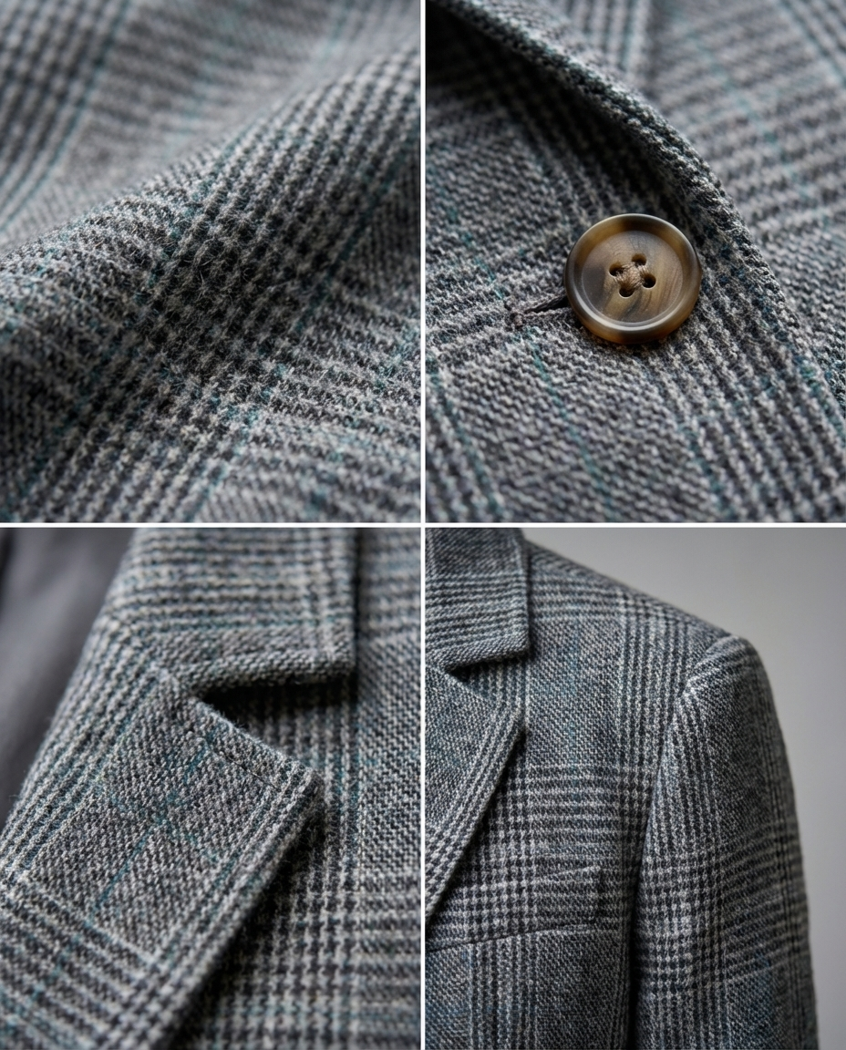 Megan™ | Stylish Checked Blazer