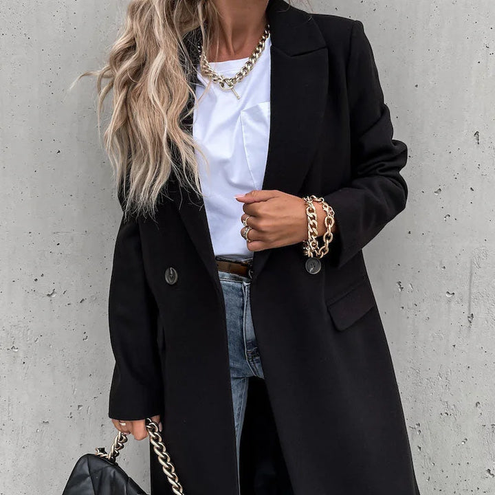 Jasmine™ | Classic Lapel Coat