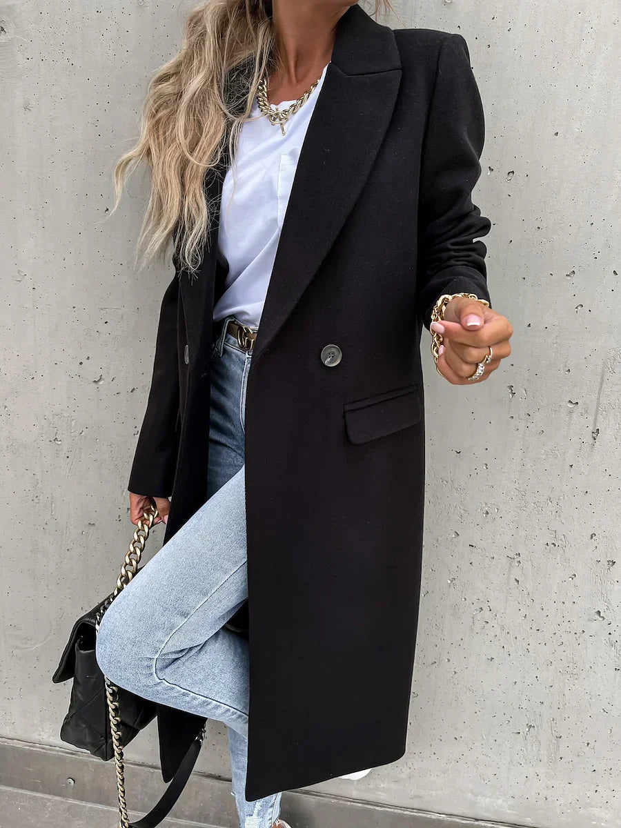 Jasmine™ | Classic Lapel Coat