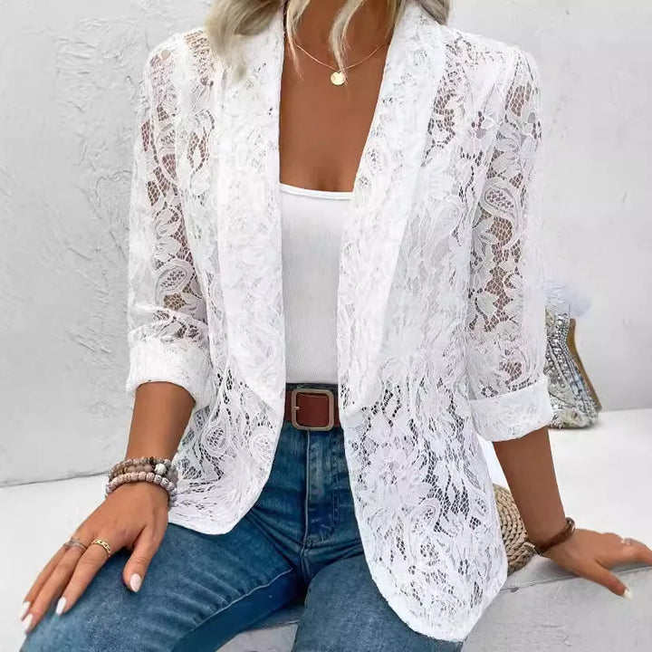 Félicie - Chic Lightweight Lace Blazer