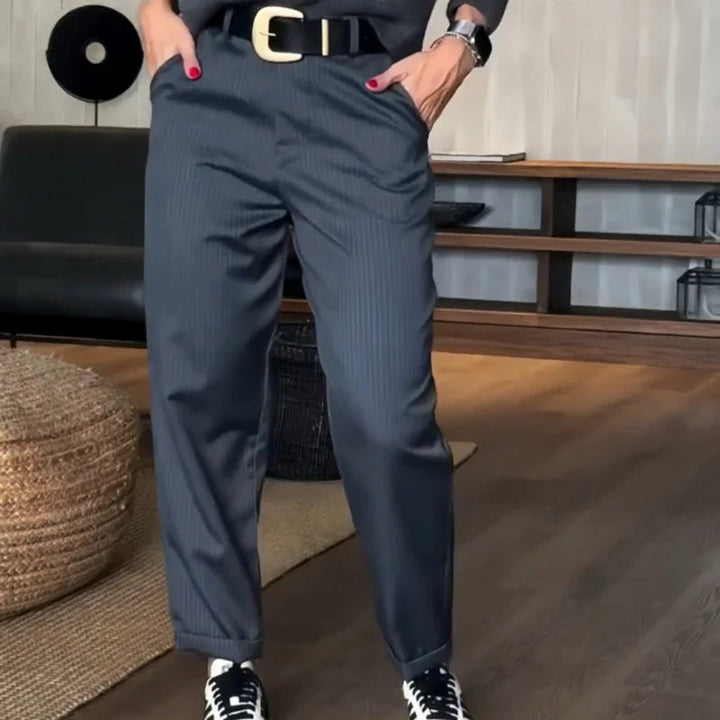 Rose - Women's High-Waist Straight-Leg Pants