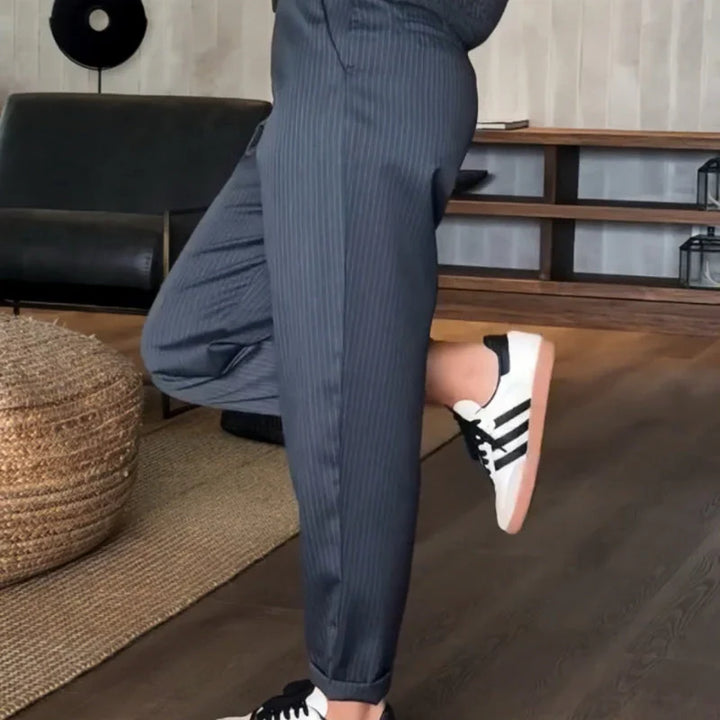 Rose - Women's High-Waist Straight-Leg Pants