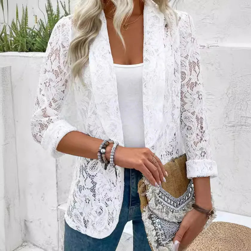 Félicie - Chic Lightweight Lace Blazer