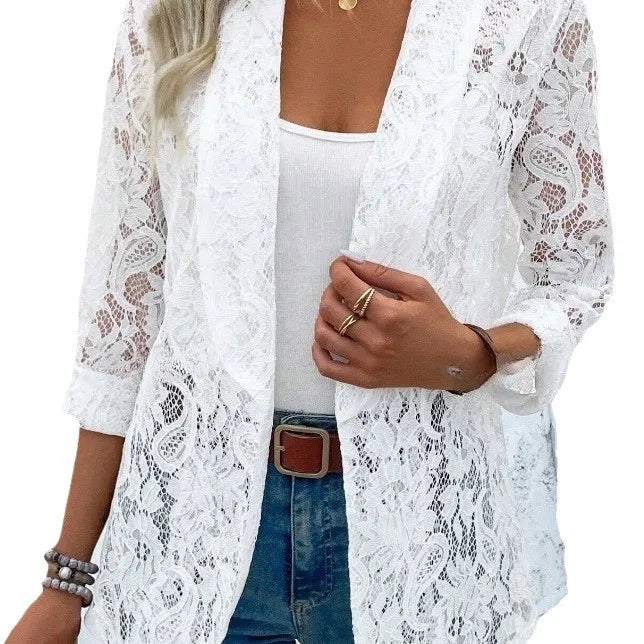 Félicie - Chic Lightweight Lace Blazer
