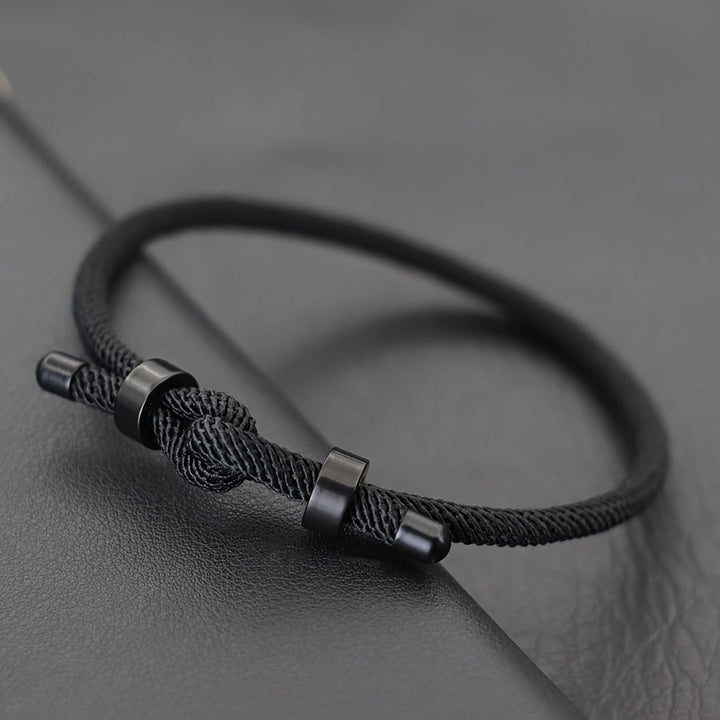 The Infinity Knot Cord Bracelet