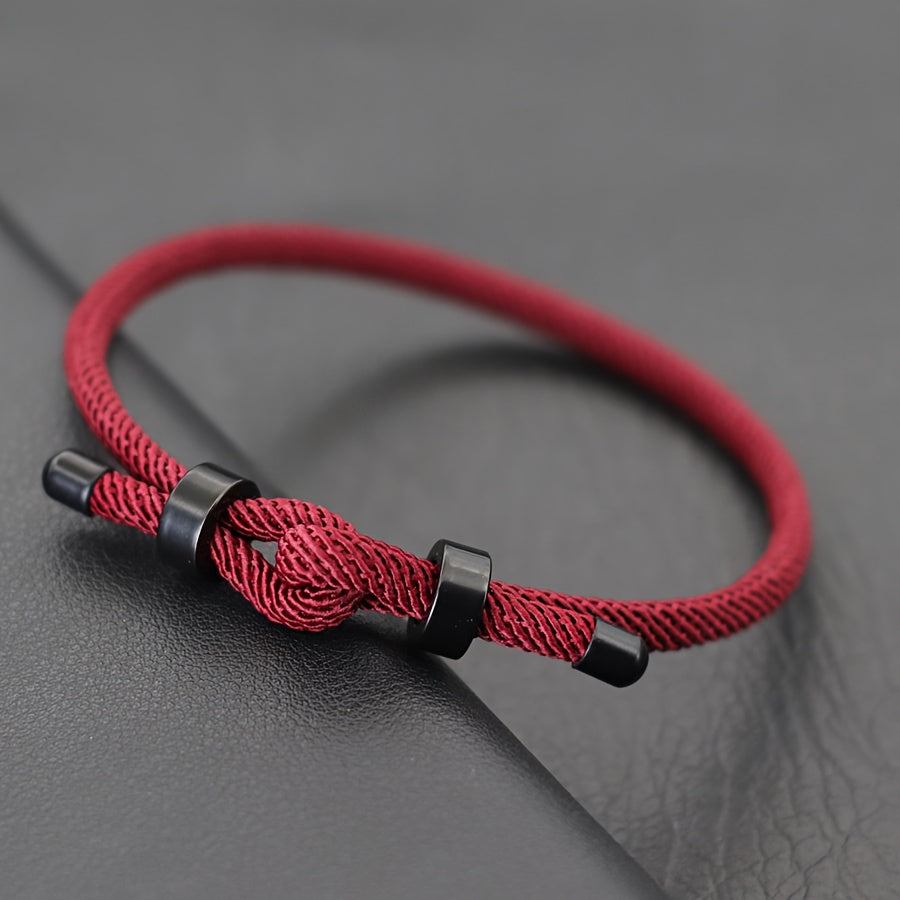 The Infinity Knot Cord Bracelet