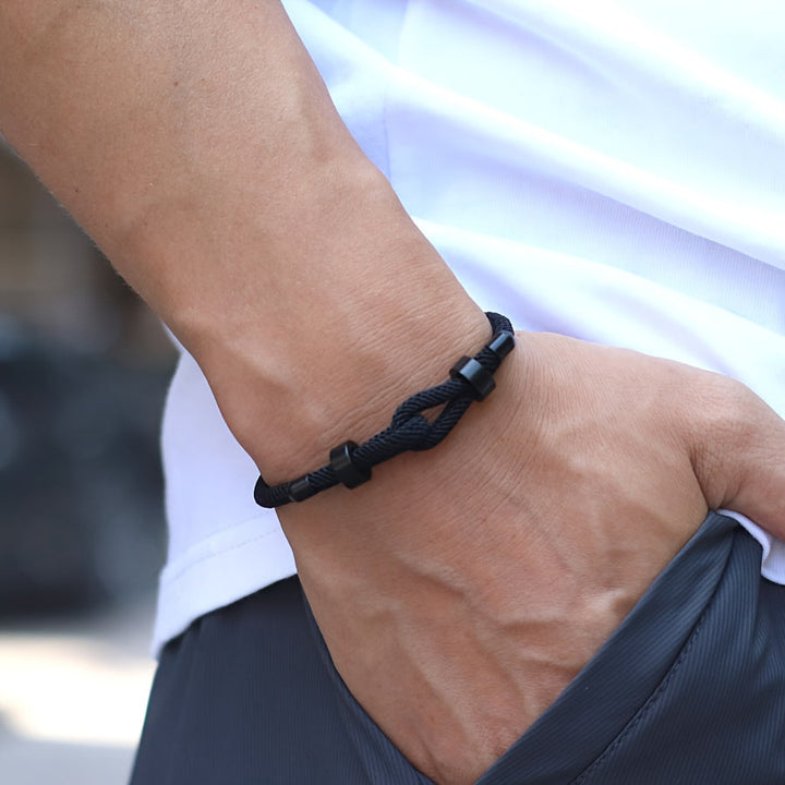 The Infinity Knot Cord Bracelet