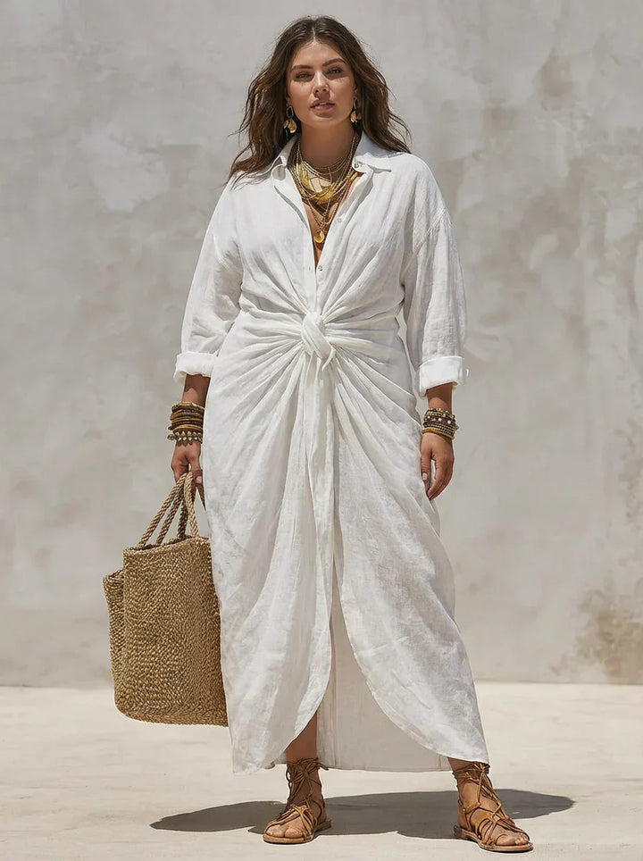 Elara™ | Knot Maxi Dress
