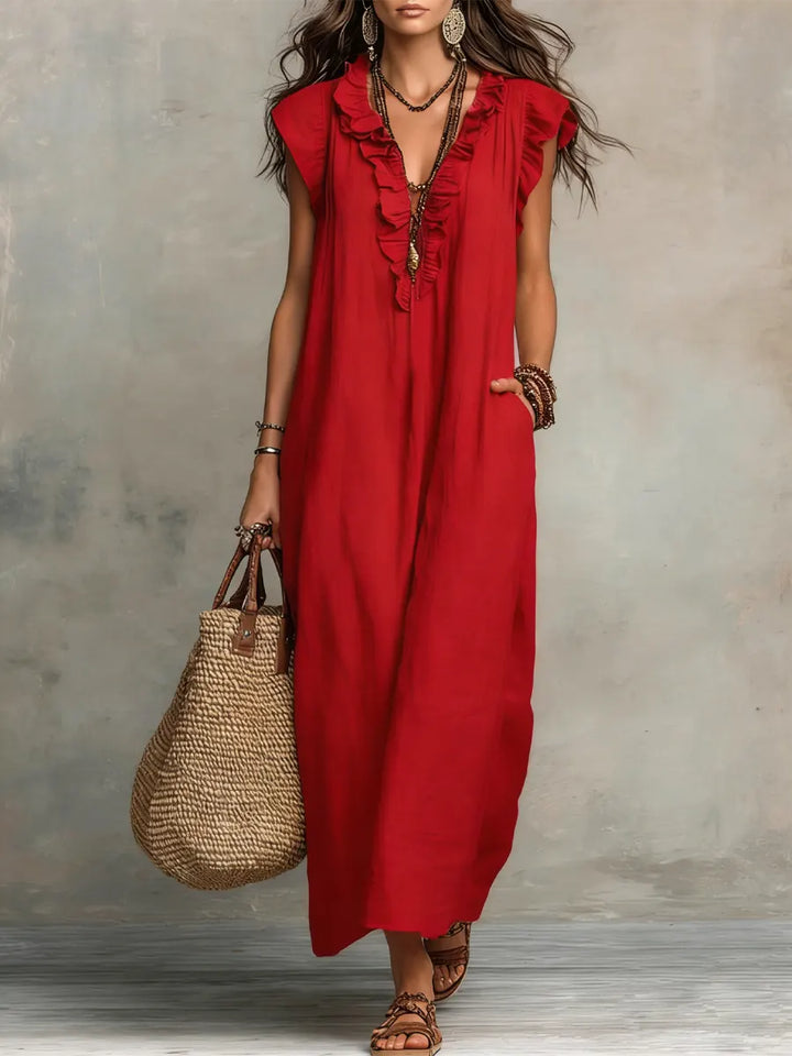 Elena™ | Bohemian Maxi Dress