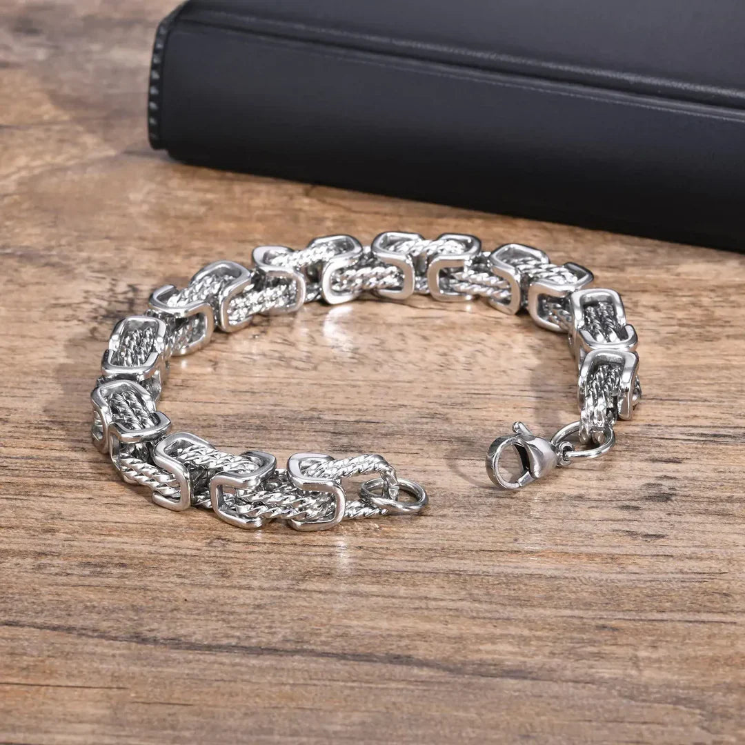 Byzantine Cable-Link Bracelet