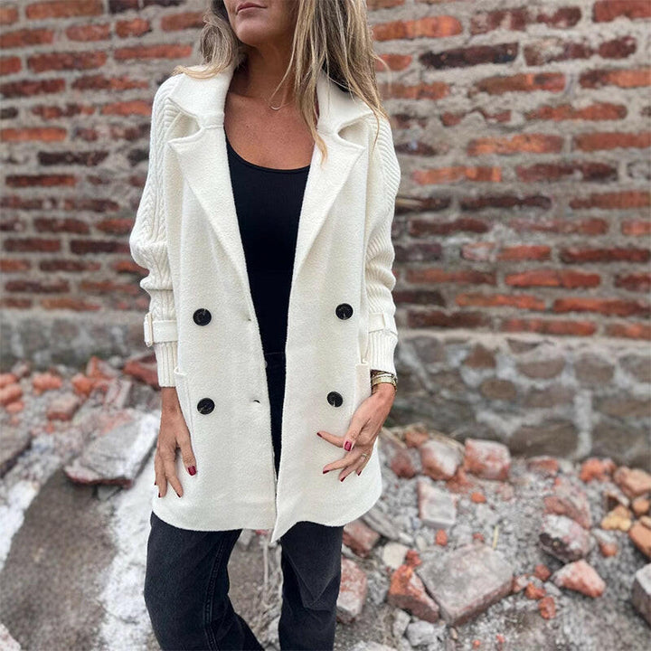 Coralya™ | Mid-Length Double-Breasted Coat