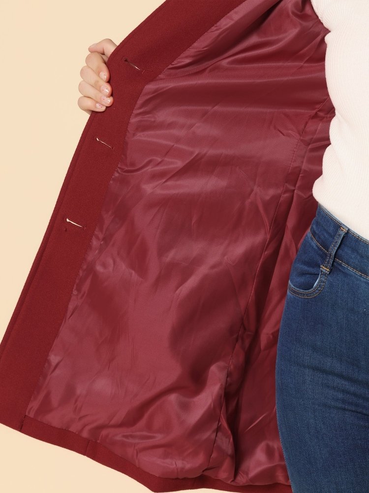 Helena™ | Winter Coat With One Button